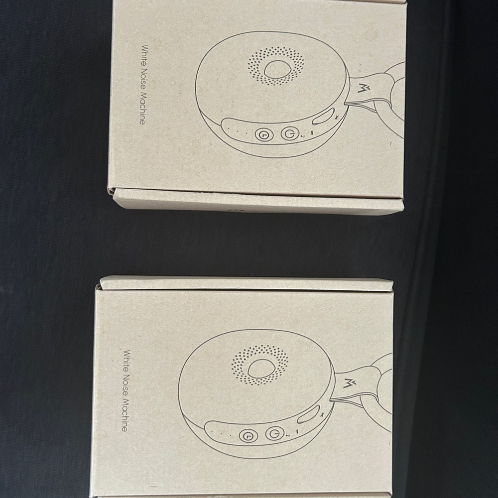 2 portable White Noise Machines new in Box
